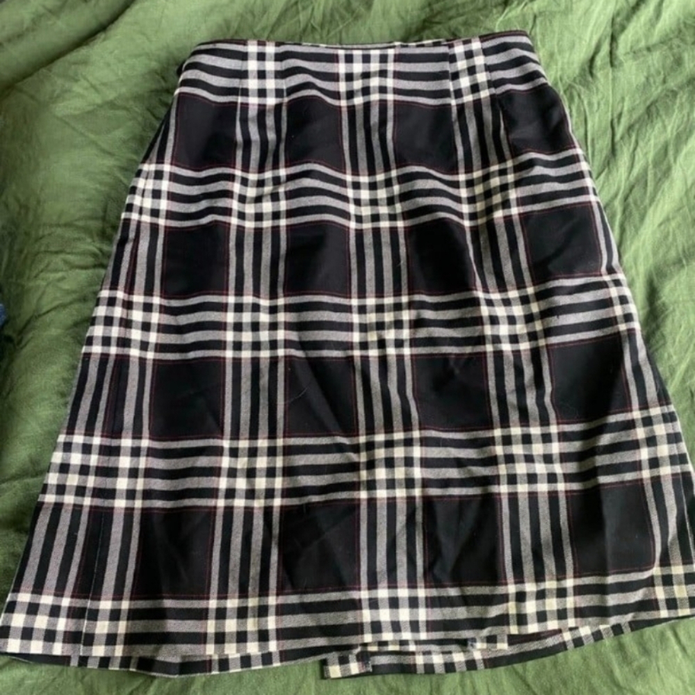 Pendleton Wrap Skirt - Wool Tartan